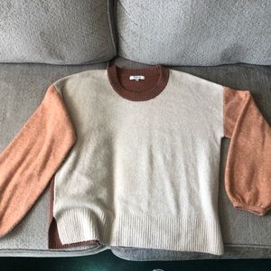 Madewell Colorblock Sweater